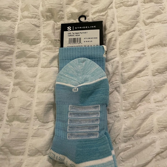 UNC Tar Heels basketball socks - Picture 2 of 3